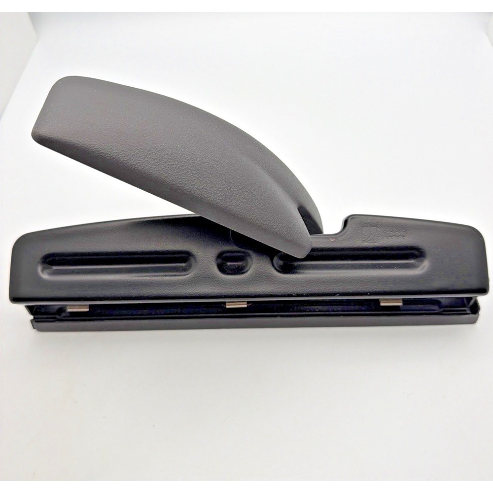 ACCO 74030 Commercial Office Heavy Metal 3 Hole Punch Made in USA